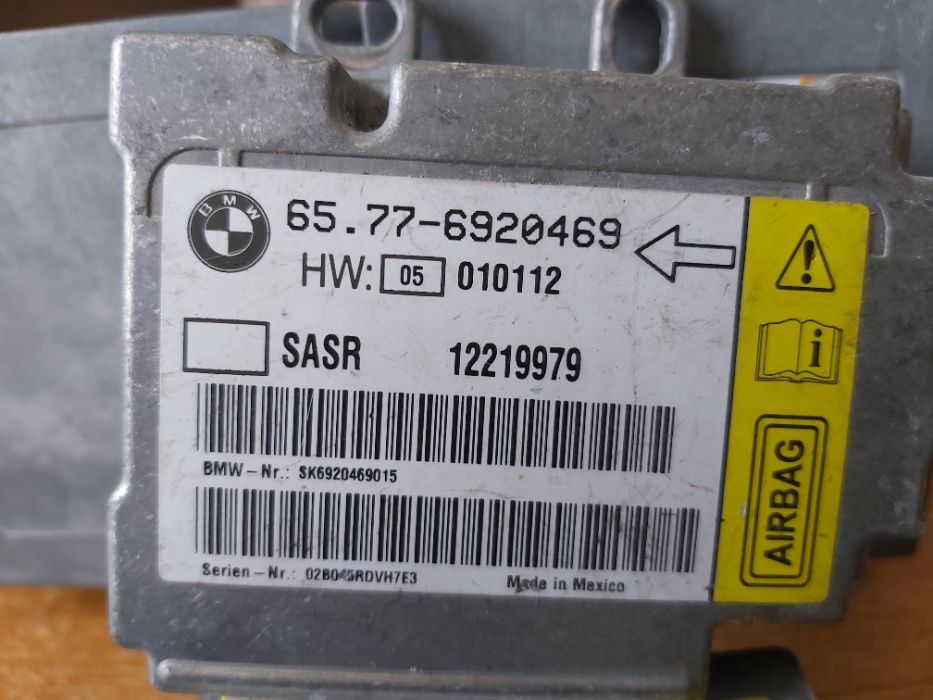 Блоки управления Airbag бмв е65 4.4 2002