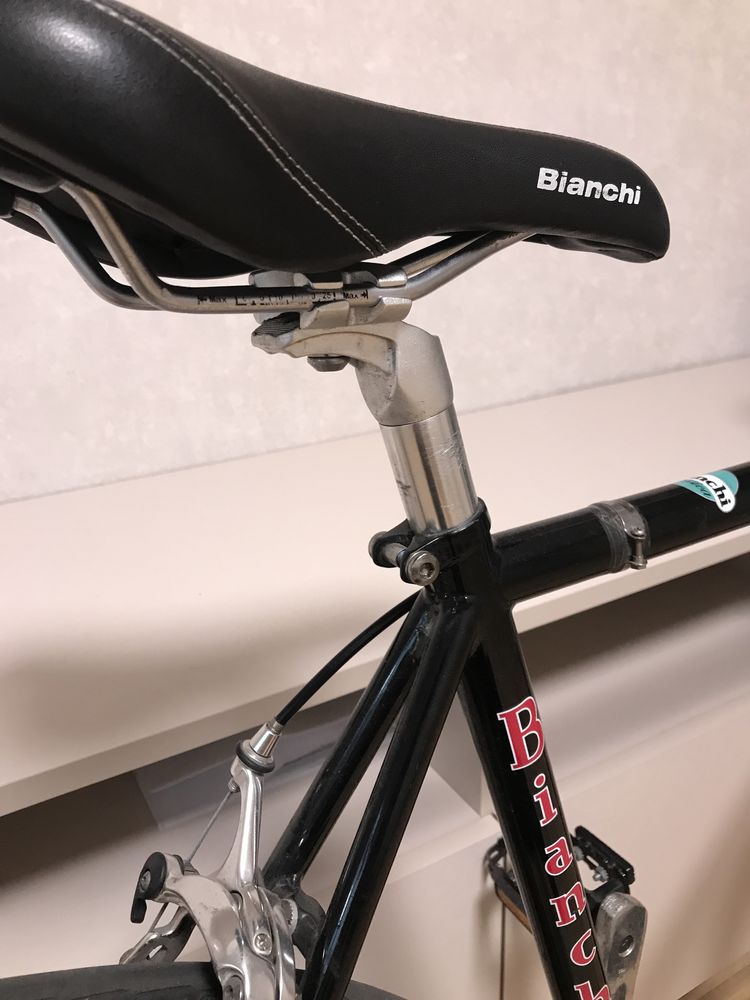 Велосепед Bianchi Fixed Gear brooks фикс