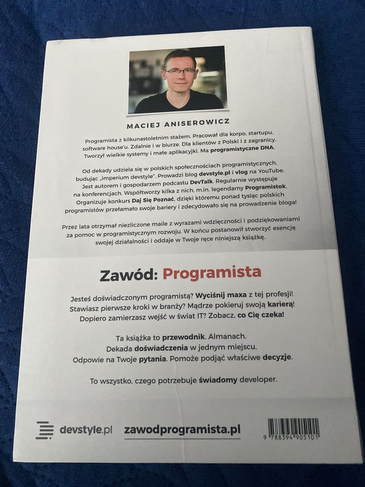 Zawod:Programista Maciej Aniserowicz