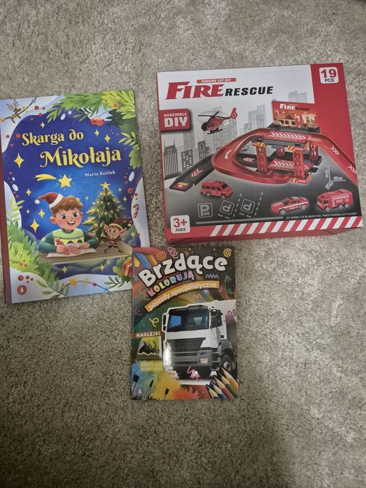 Nowy zestaw straż pożarna z parkingiem