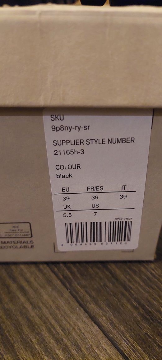 Nowe buty zimowe botki Even&Odd 39