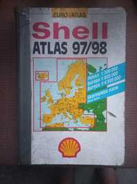 Atlas Samochodowy Euro Atlas Shell 1997/1998