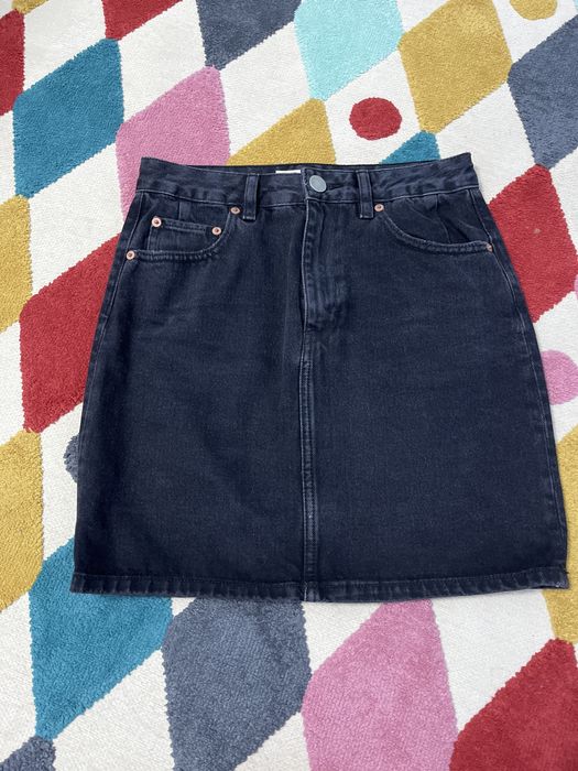 Джинсова спідниця asos 8 розмір