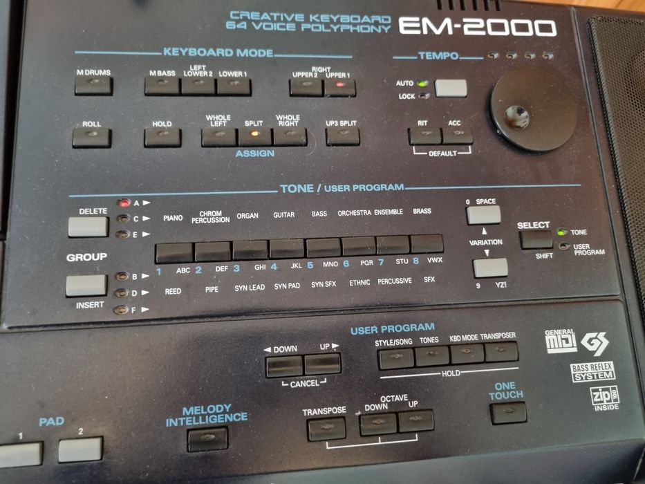 Roland EM 2000 jak G1000, G800