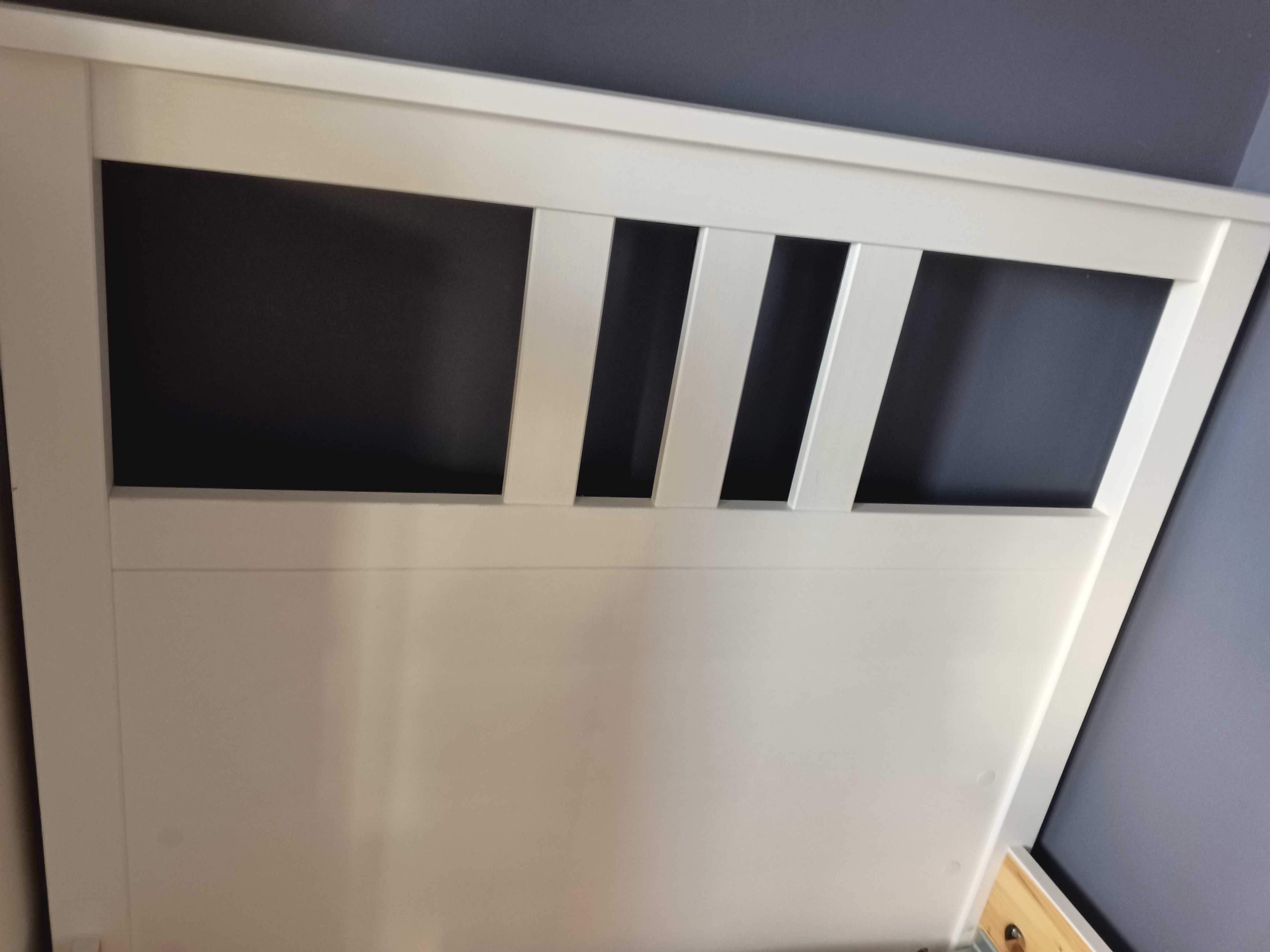 Łóżko pojedyncze Ikea HEMNES 90x200 biały