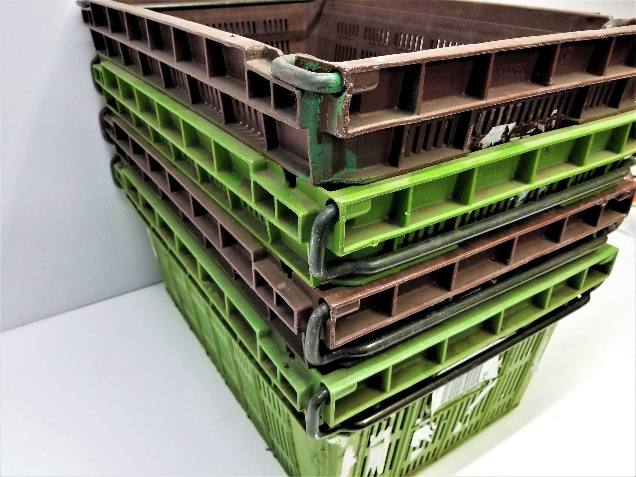 Pojemnik Skrzynka Plastikowa Kosz Box Magazynowy Transportowy Kuweta
