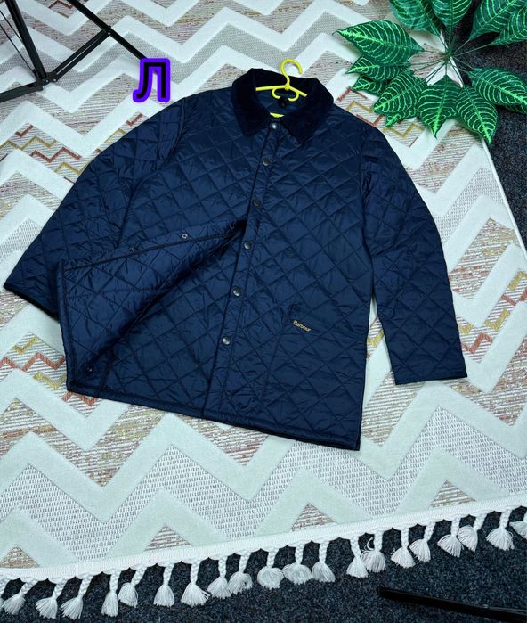 Barbour куртка джакет утеплений як мікропуховик розмір Л