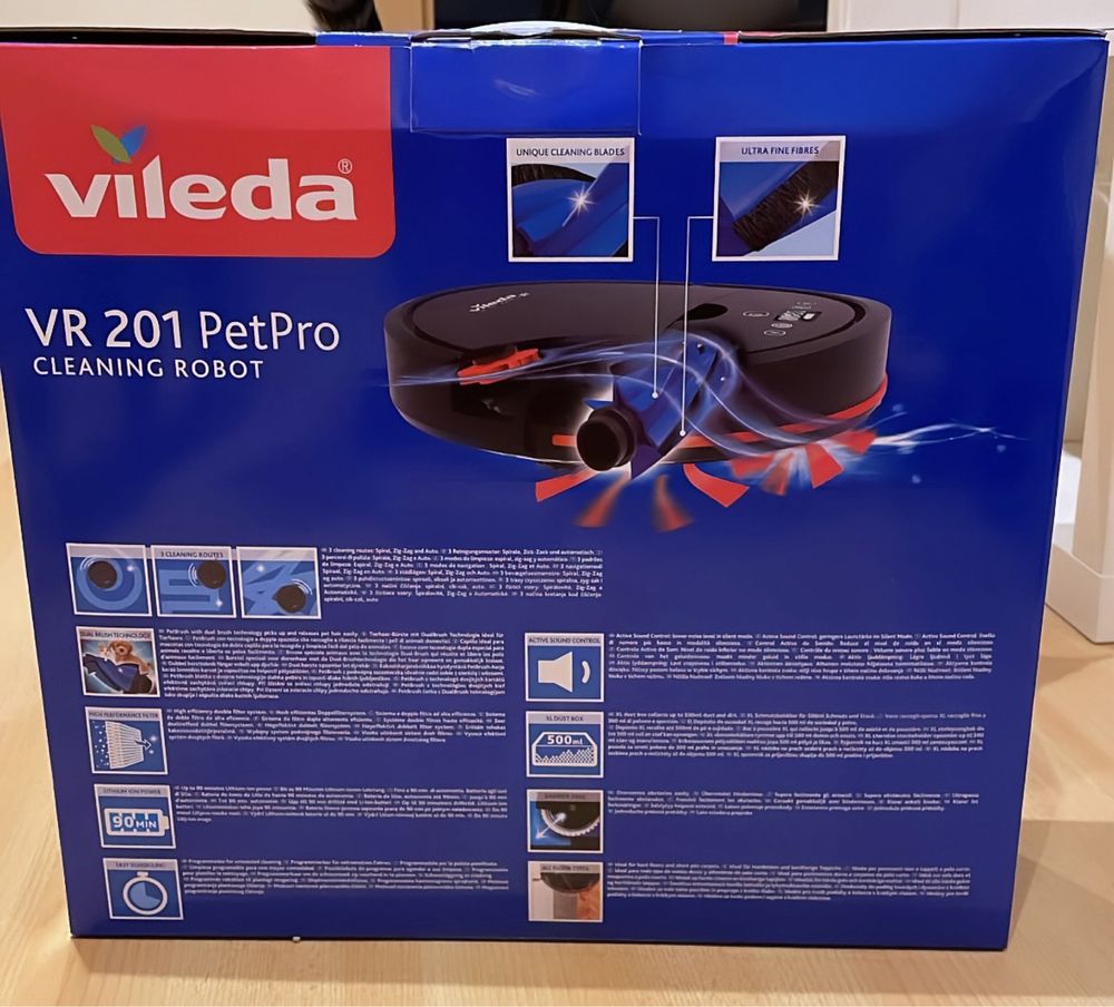 Aspirador Robot Vileda VR 201 PetPro