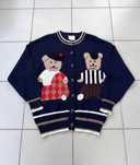 Sweter kardigan polo misie damski r. L