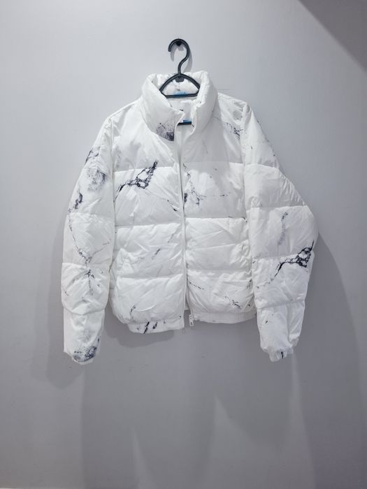 Biała kurtka zimowa męska hause m