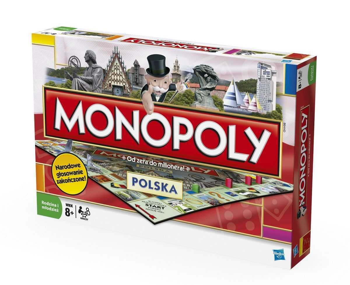 Gra planszowa Hasbro Monopoly Polska 01610