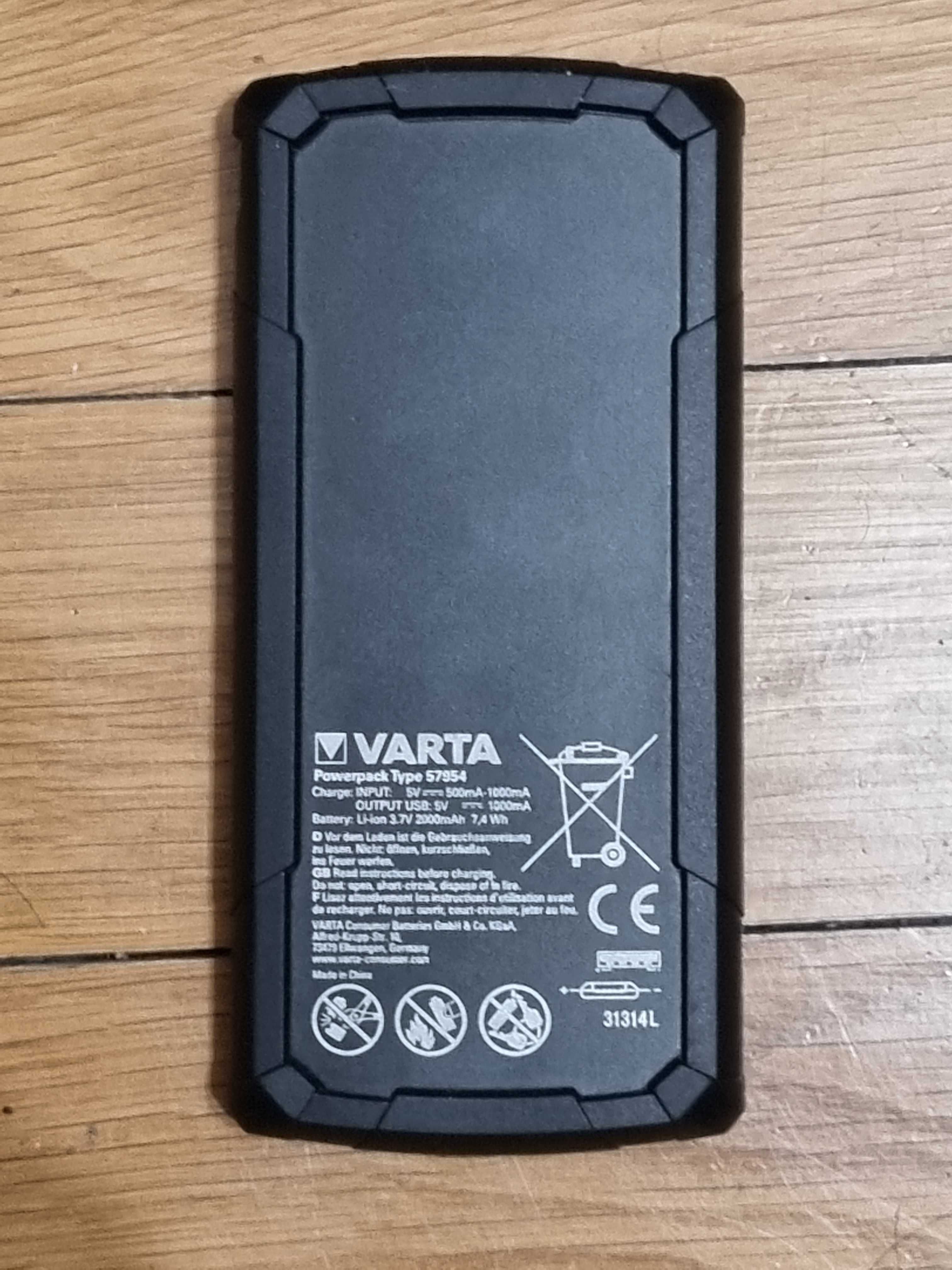 Coluna + Power Bank Varta