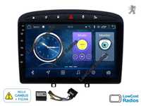 Auto Rádio GPS Android Peugeot 308 e 408 de 2010 a 2016 - Wifi, BT