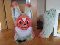 Dino maska furry fursuit