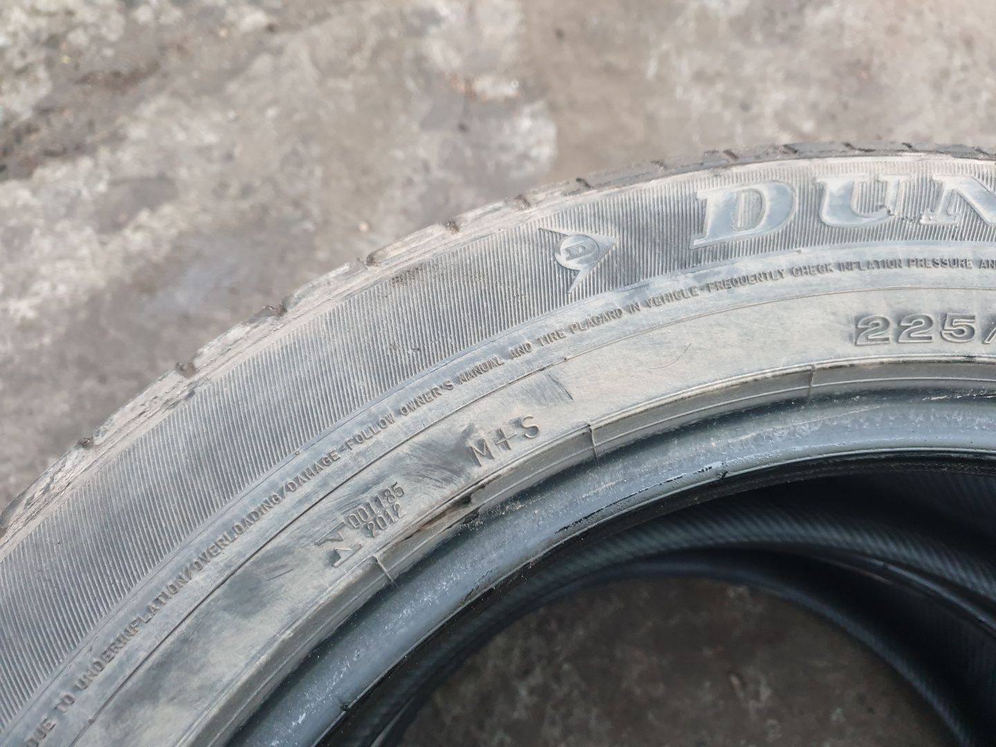 Летние шины 225 55 R18 DUNLOP SPORT