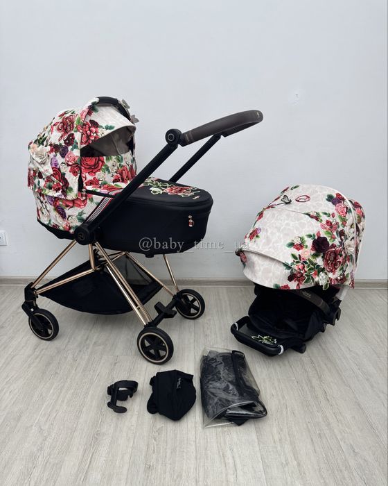 Cybex Mioa 4.0 Spring Blossom коляска Сайбекс Міос