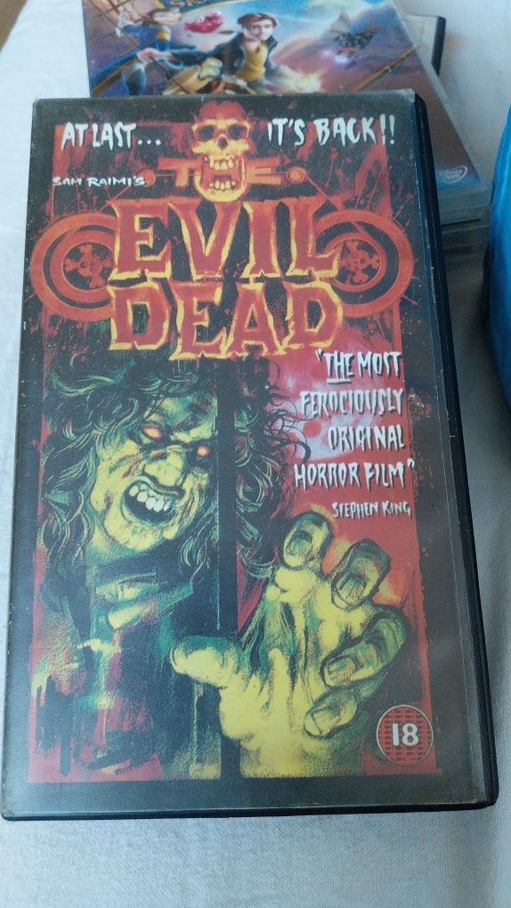 Evil dead Martwe zło 1981 VHS studio Coma lektor Jan Wilkans