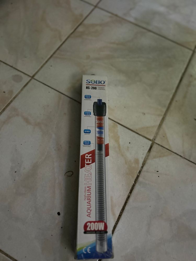 Aquario 80cm com acessorios todos