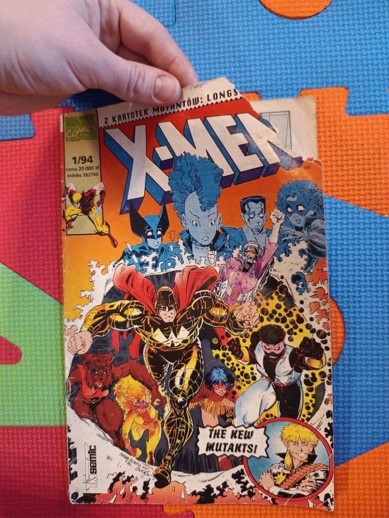 Komiks X-Men 1/94, 4/94, 5/94