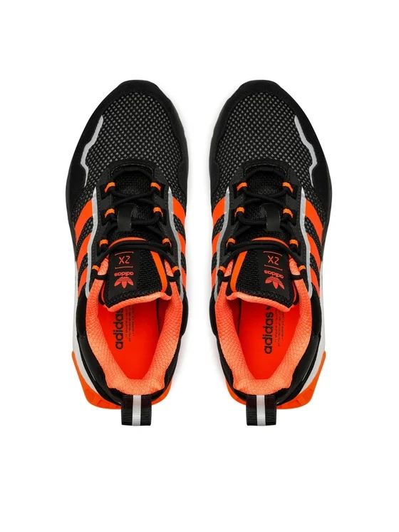 Чоловічі оригінальні кросівки Adidas ZX 1K Boost Black Solar Orange