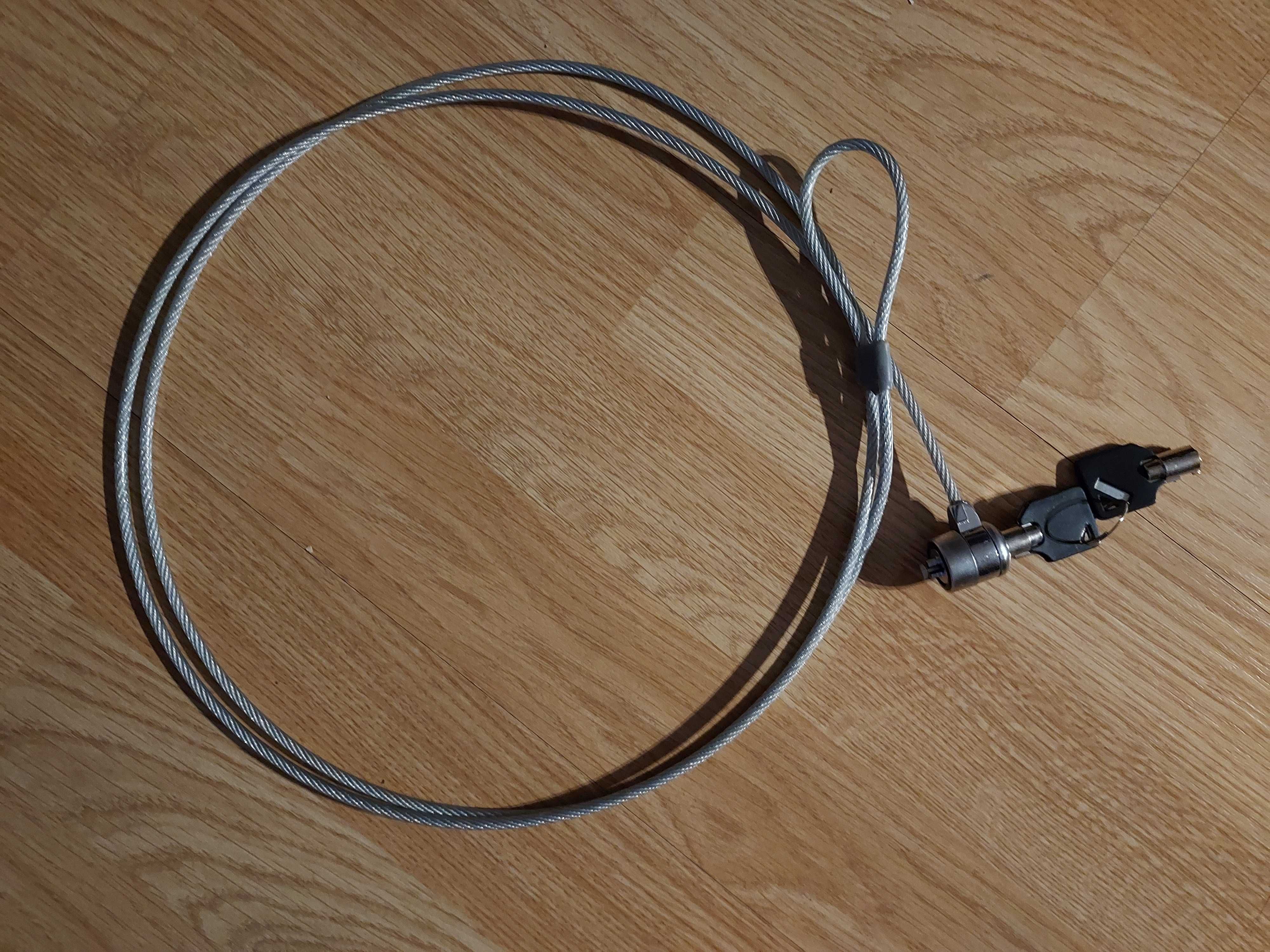 Cabo de proteção/anti roubo para computador portátil (Lock Cable)