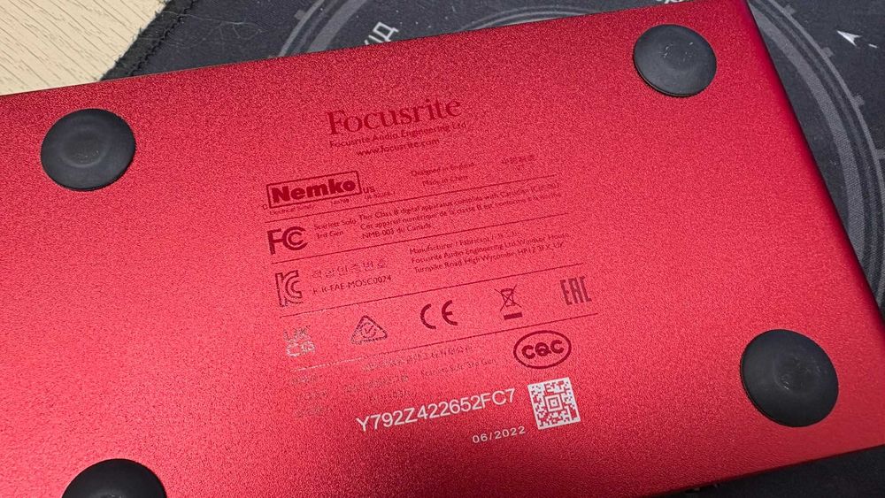 Звукова карта Scarlett Solo 3th gen Focusrite