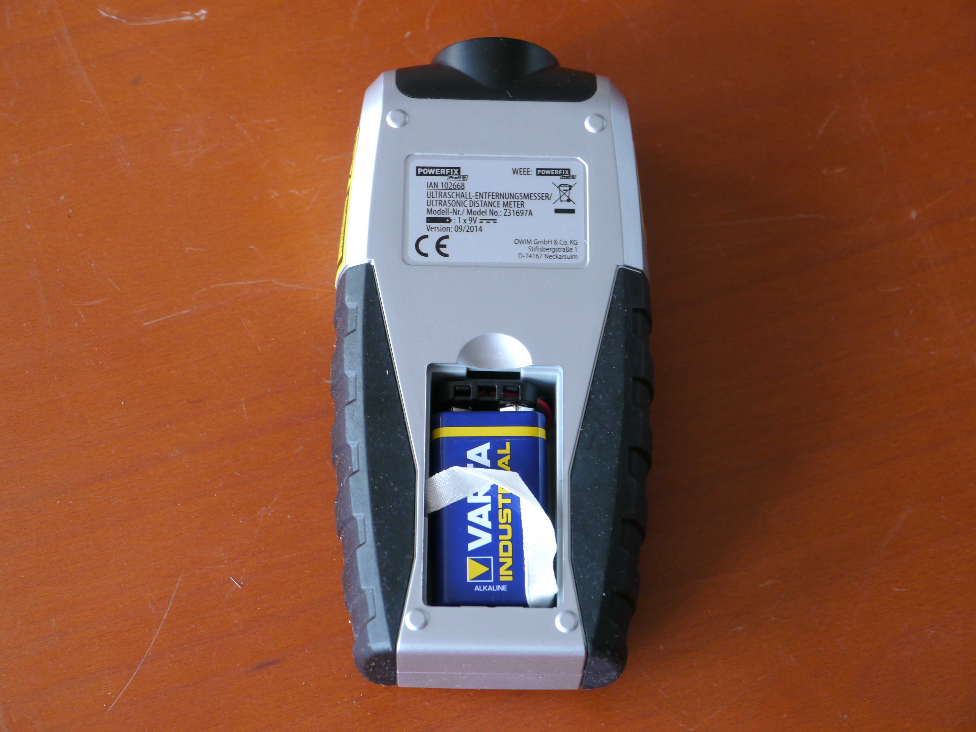 Dalmierz ultradźwiękowy Powerfix