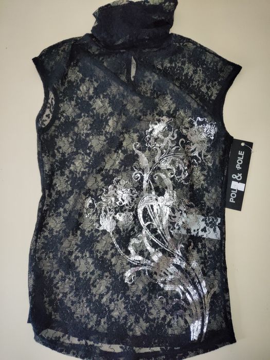 Блузка Майка сетка Pole & Pole