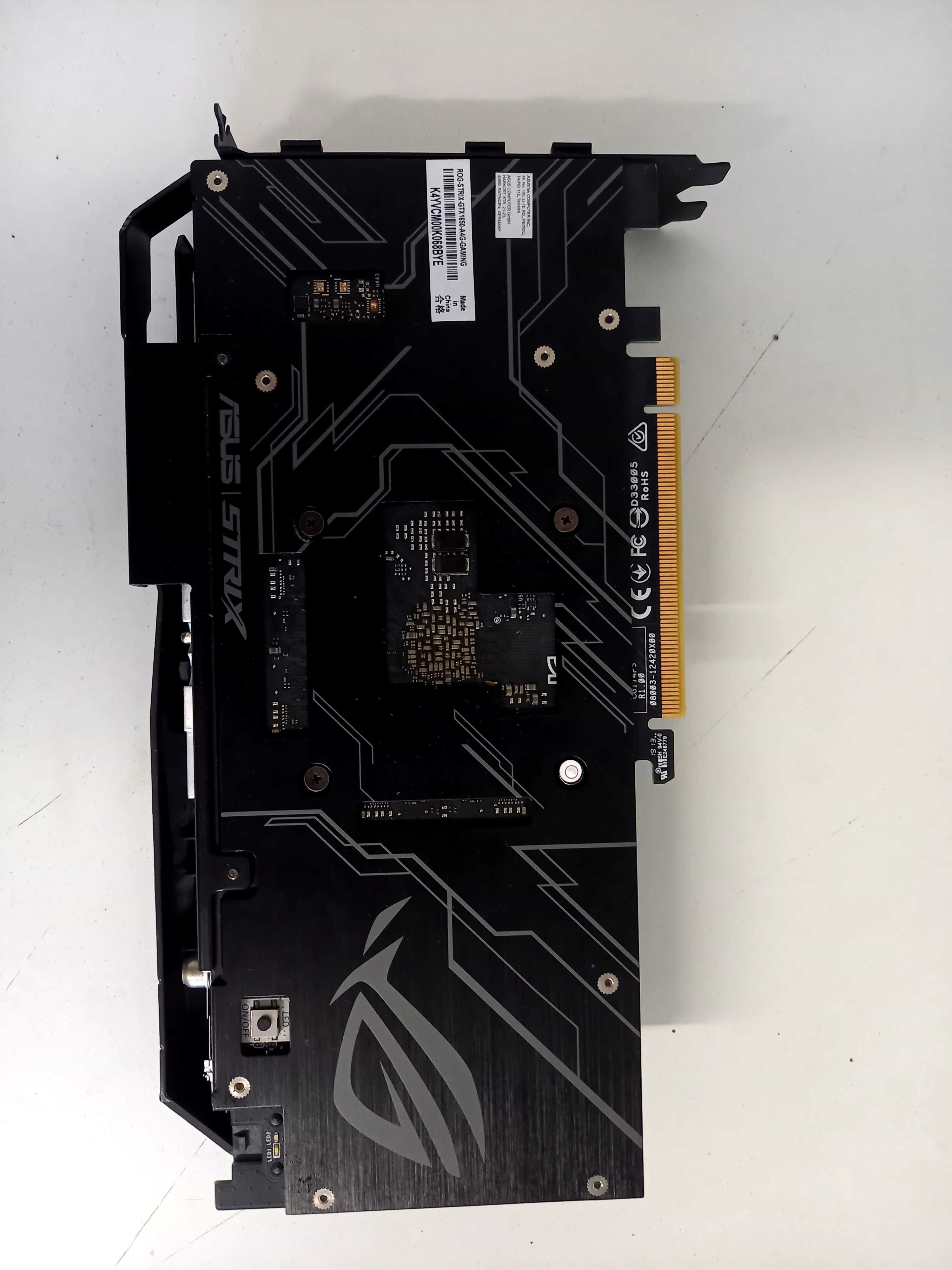 Placa gráfica Asus Rog Strix Gaming GTX1650