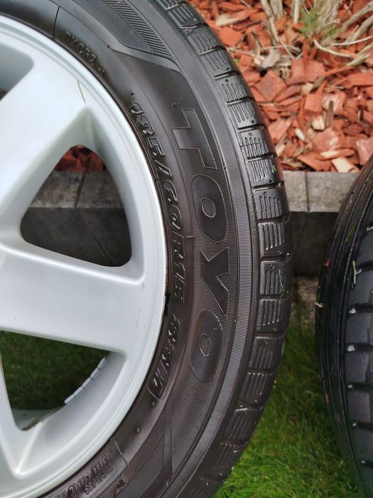 Alusy alufelgi z oponami 15 cali - 4 sztuki