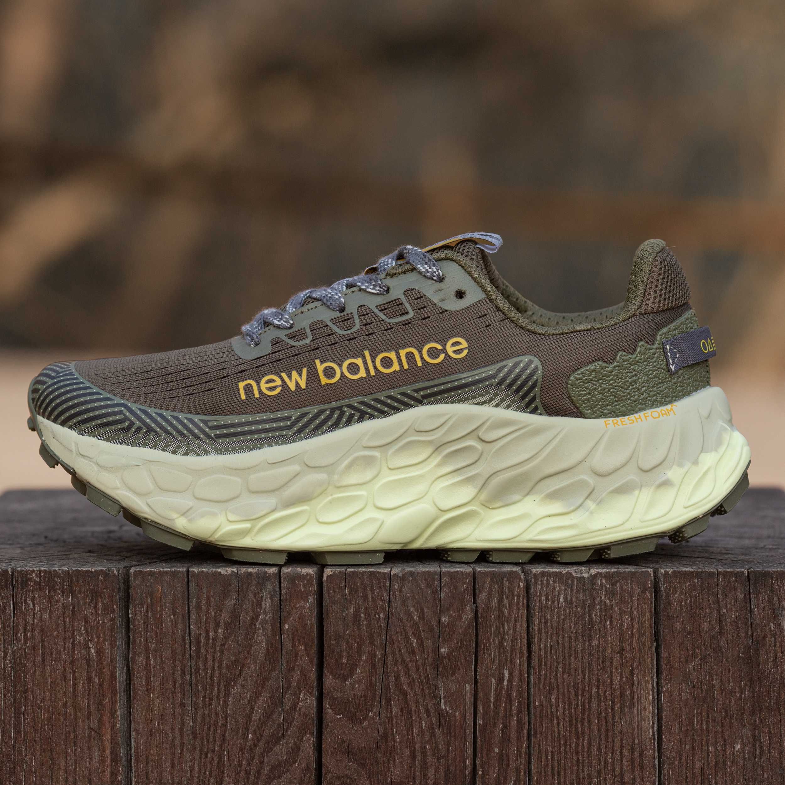 Кросівки New Balance Trail v3 Fresh Foam Khaki/Olive premium