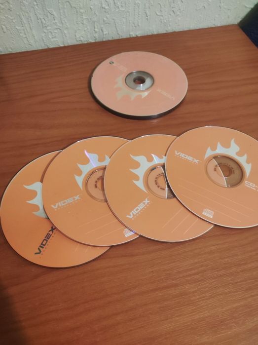 CD та DVD диски  на вибір