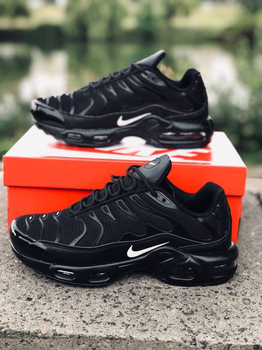 Nike Air Max TN Plus Black/Black / кроссовки Найк Тн Плюс мужские TN