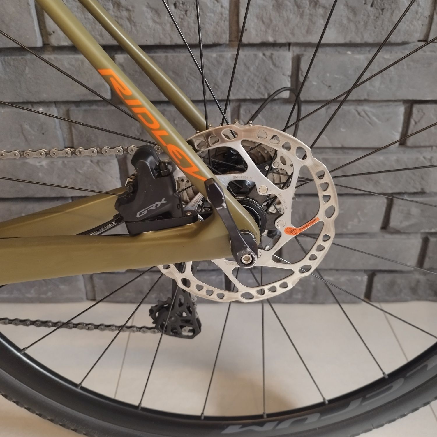 Rower Gravel, Ridley Kanzo C Karbon,GRX, Fulcrum.