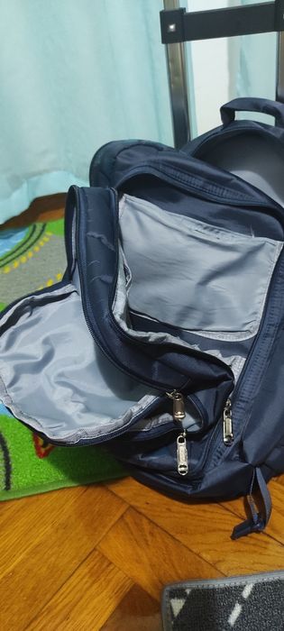 Mochila escolar com Trolley