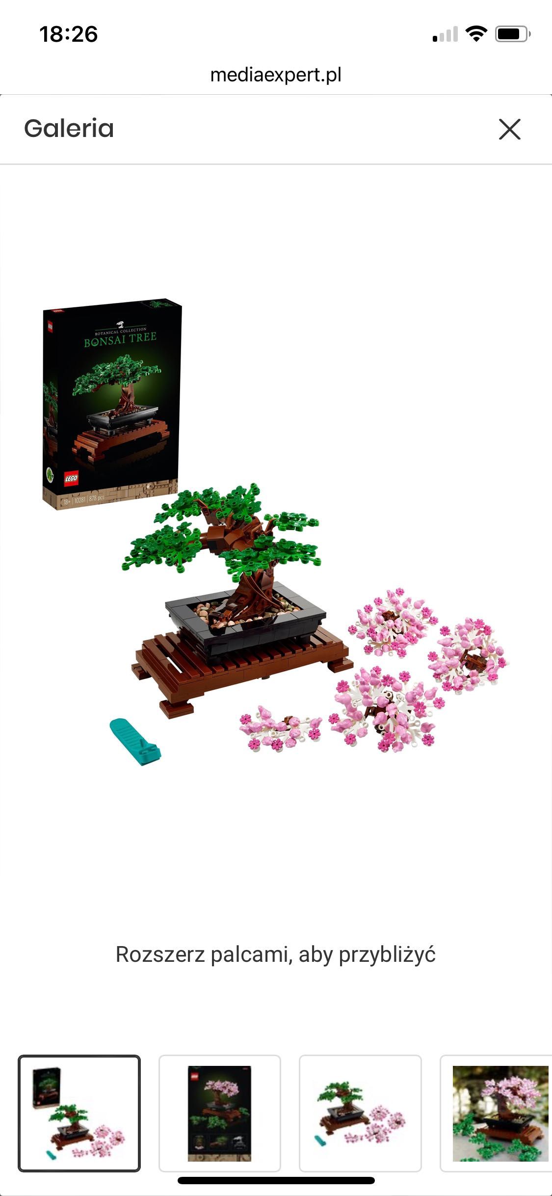 Klocki Lego BONSAI TREE nowe
