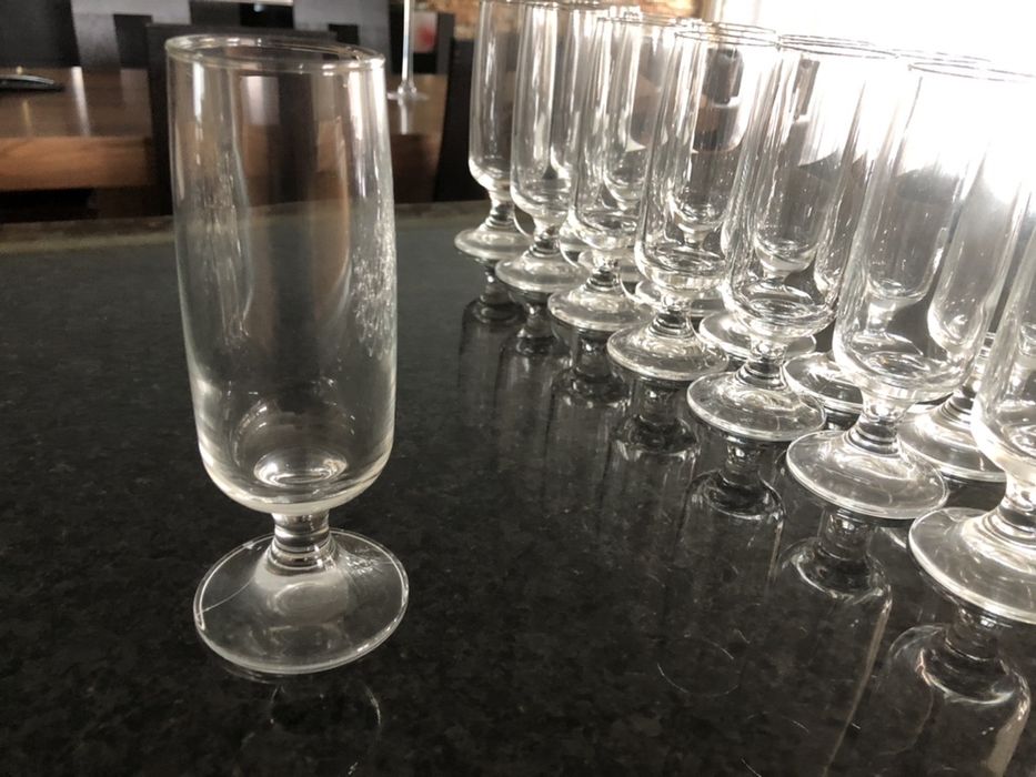 Copos champanhe 17 unidades