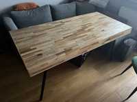 Stół z drewna tekowego Suri Westwing Loft 160x78 cm