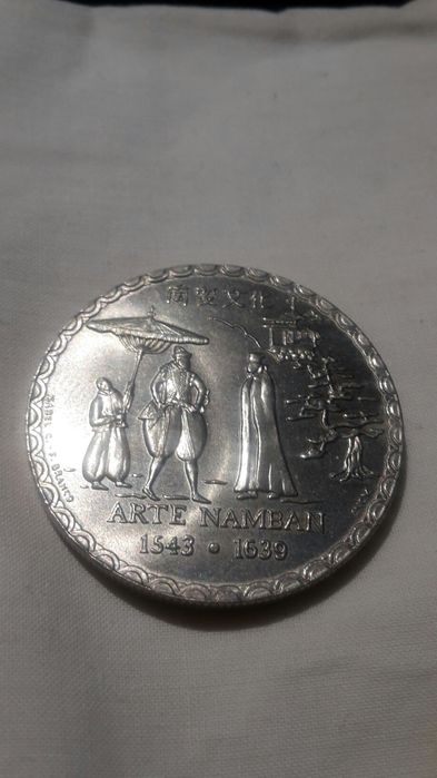 Moeda de 200$00 arte Namban