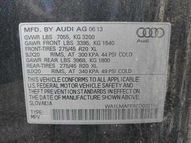 Audi Q7 Premium Plus TDI 2014