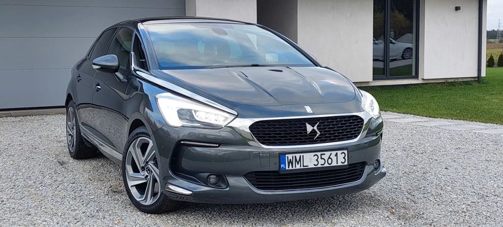 DS Automobiles DS 5 DS5, 2.0 hdi 180km, automat, sport chic, led, masaże, kamera