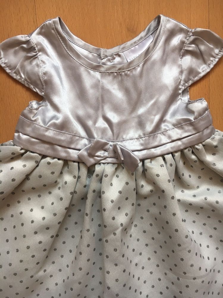 Piękna, elegancka sukienka dla księżniczki, z bolerkiem, r.68, NOWA