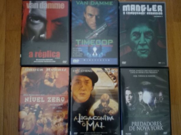 A Réplica, Time Cop - vários dvds