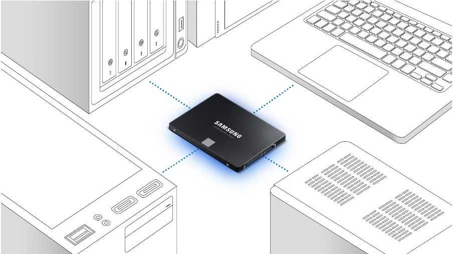 Dysk SAMSUNG 128GB 2,5" SATA SSD MZ-7PC1280/0H1 + Kabel USB-C z BOX-em