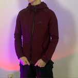 Nike Tech Fleece розмір S як НОВЕ!!! Оригінальне червоне зіп-худі