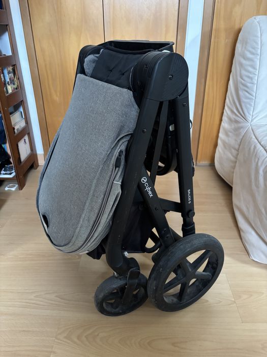 Conjunto Cybex Balios S - Ovo, cadeira e base Isofix