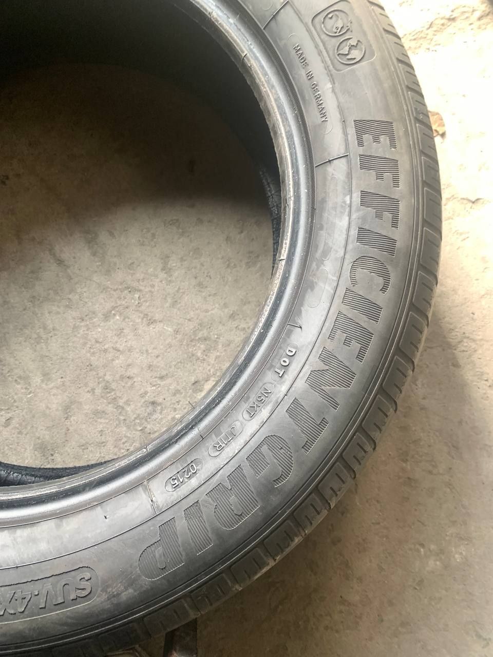 215.60.17 GoodYear 4шт лето БУ склад шины резина из Европы 60 R17