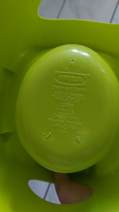 Ikea Lilla nocnik zielony