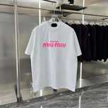 Футболка MiuMiu біла чорна