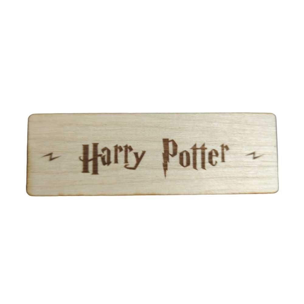 Drewniana zakładka na książkę Harry Potter